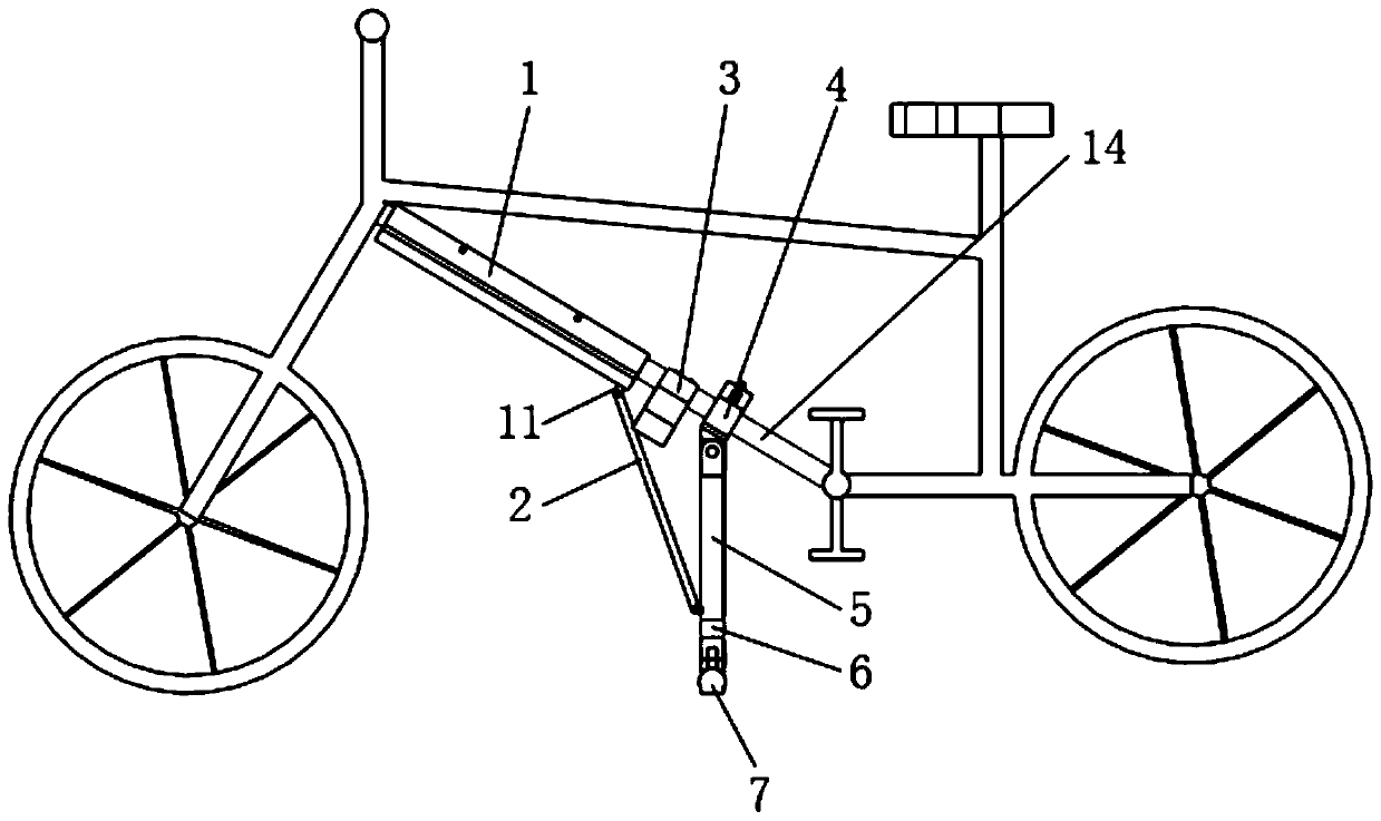 A new bicycle support device