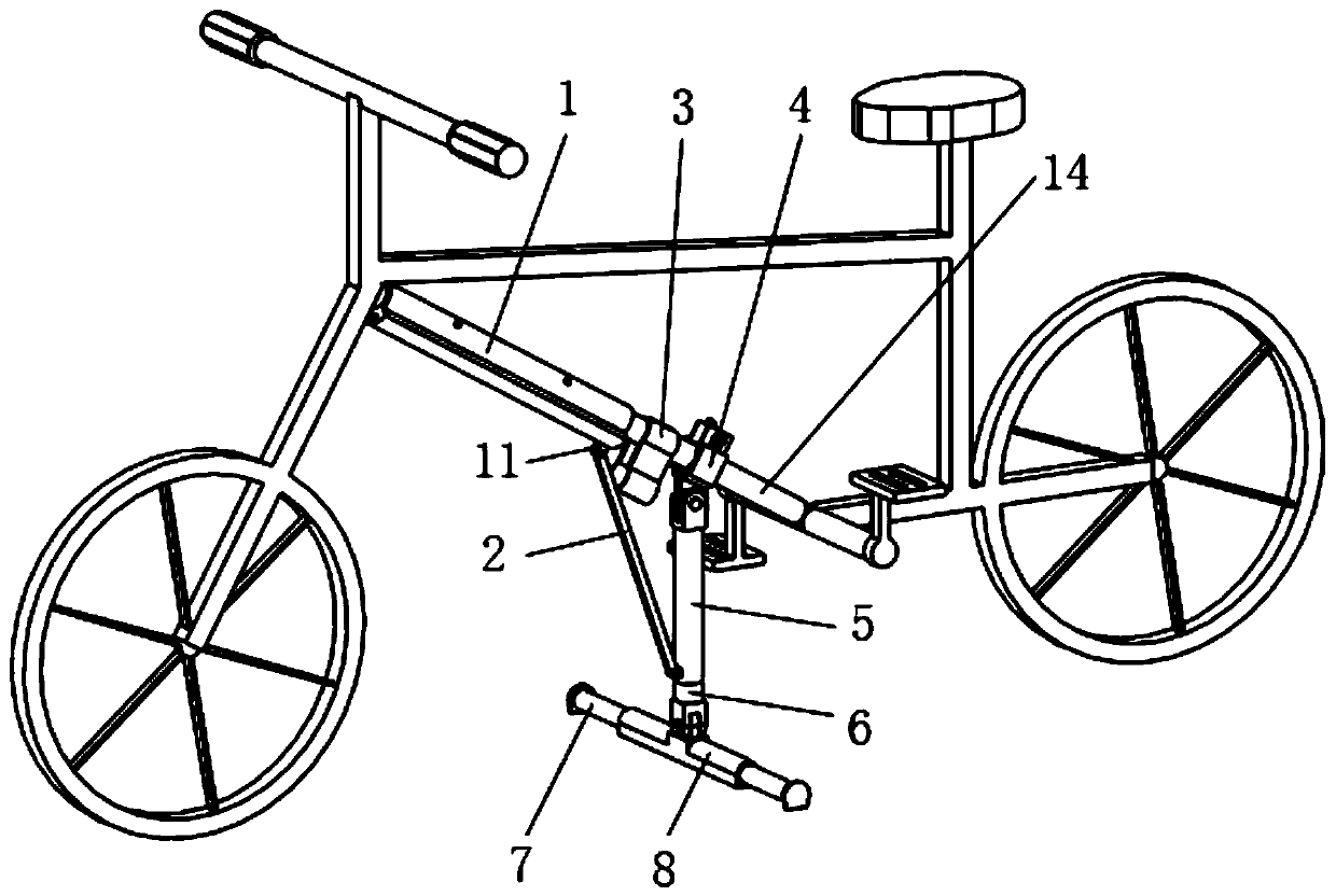 A new bicycle support device