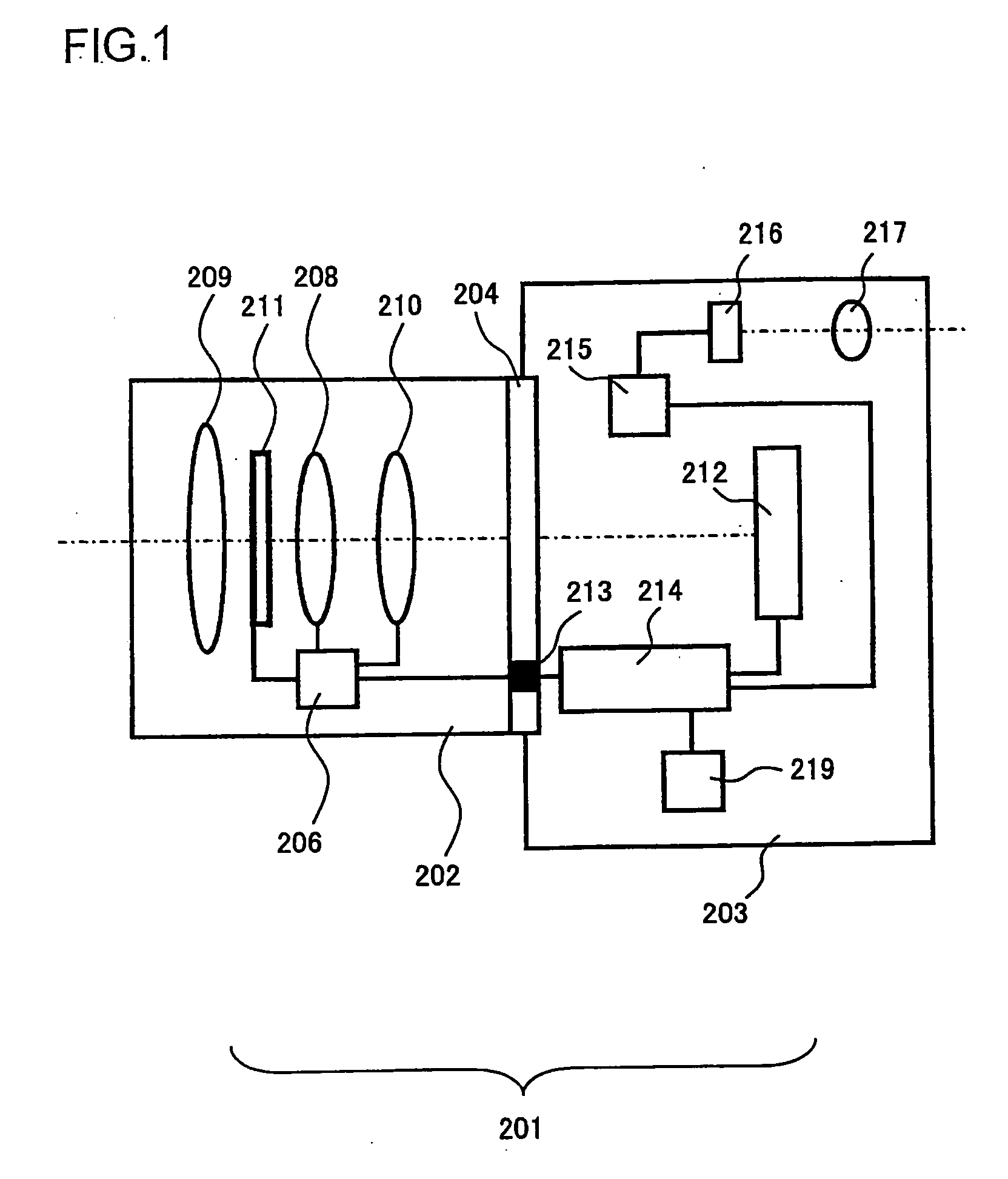 Image-capturing device, camera, method for constructing image-capturing device and image-capturing method