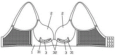 Air-permeable and lightweight shaping bra