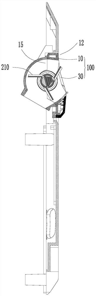 Rolling brush cover, rolling brush mechanism and sweeping robot