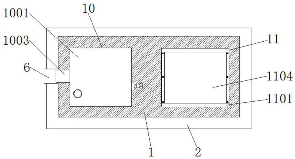 Spraying and drying device for stealth coating of wing of fighter plane