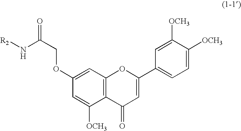 3',4',5-trimethoxy flavone derivatives as stimulatn of mucus secretion, method for the same, and pharmaceutical composition comprising the same