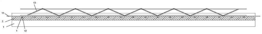 Anti-leakage high-strength prefabricated floor slab