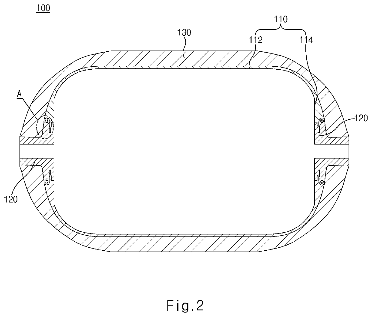 Pressure vessel and method of manufacturing the same