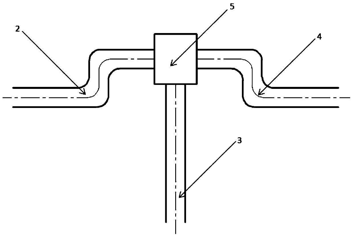 Powder-solid coupling forming method for internal complex multi-flow passage piece