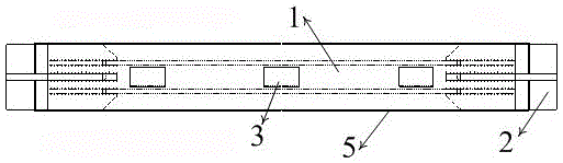 Double-web h-beam buckling restraint brace