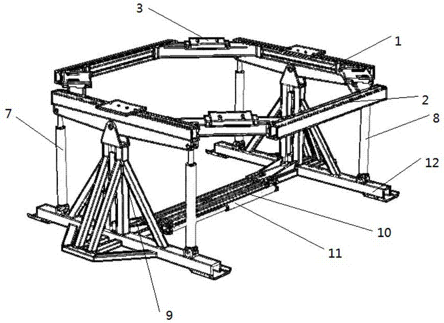 Turret universal disassembly stand