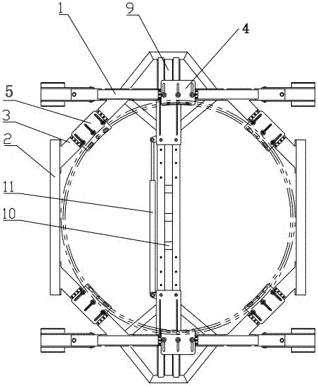 Turret universal disassembly stand