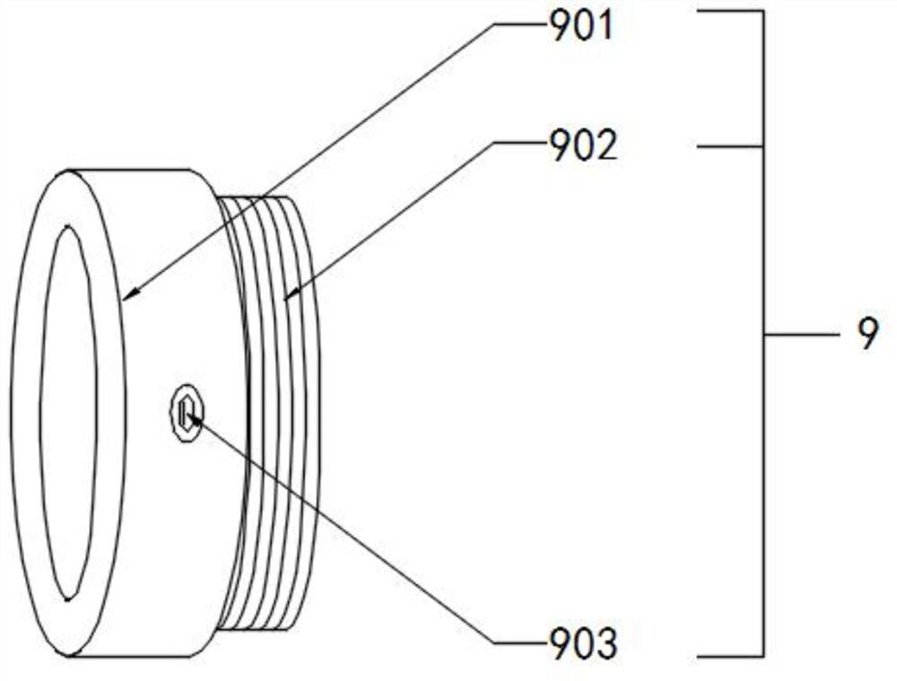Flange convenient to detach and install