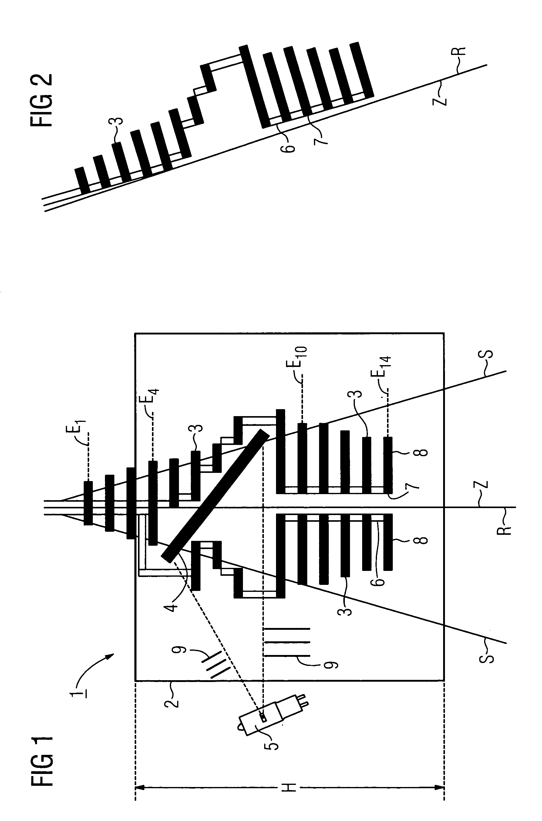 Multileaf collimator for an X-ray diagnostic device