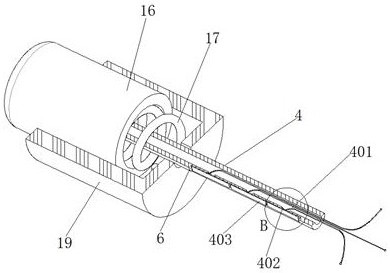 An auxiliary device for transporting large-scale drainage steel pipes for construction sites