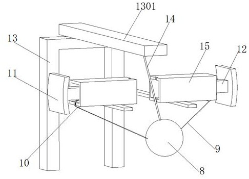 An auxiliary device for transporting large-scale drainage steel pipes for construction sites