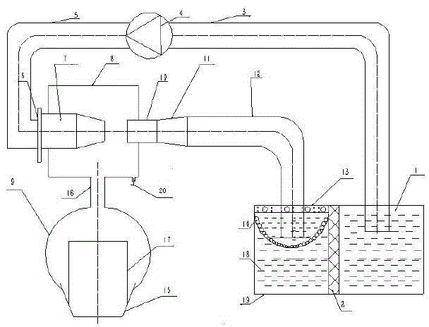 Device for treating coal dust during coal transportation for coal-fired power plant