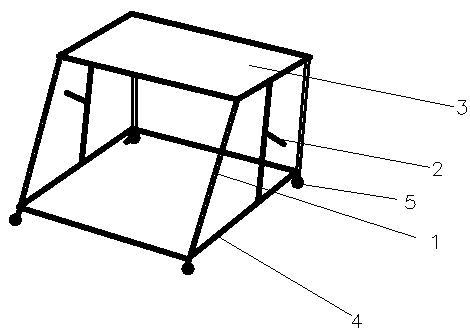 Tobacco leaf baking loading and unloading device and using method thereof