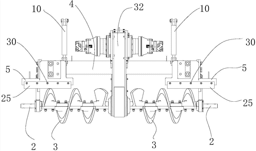 Spiral distributor as well as paver thereof