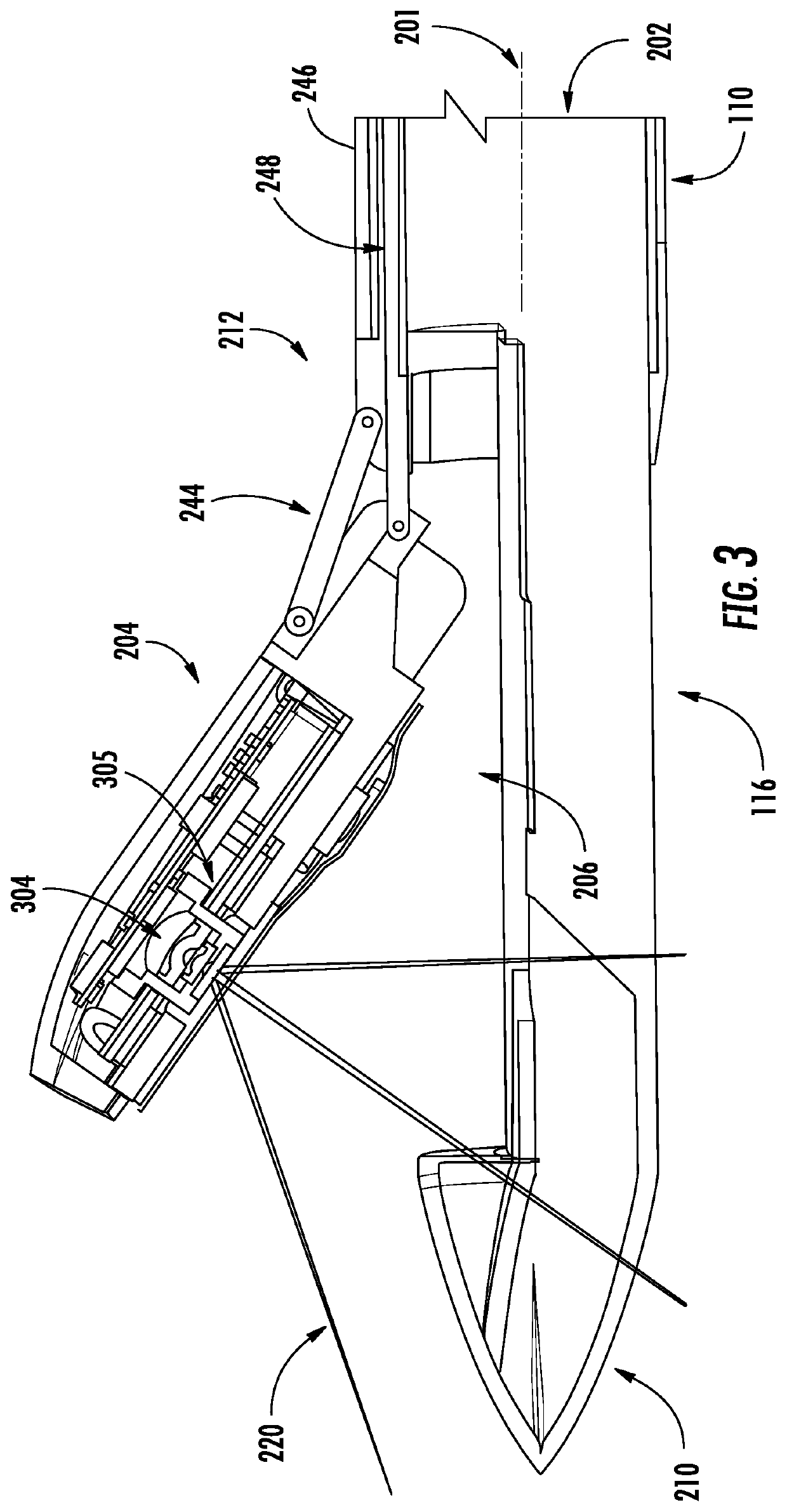 Cannula assembly with deployable camera