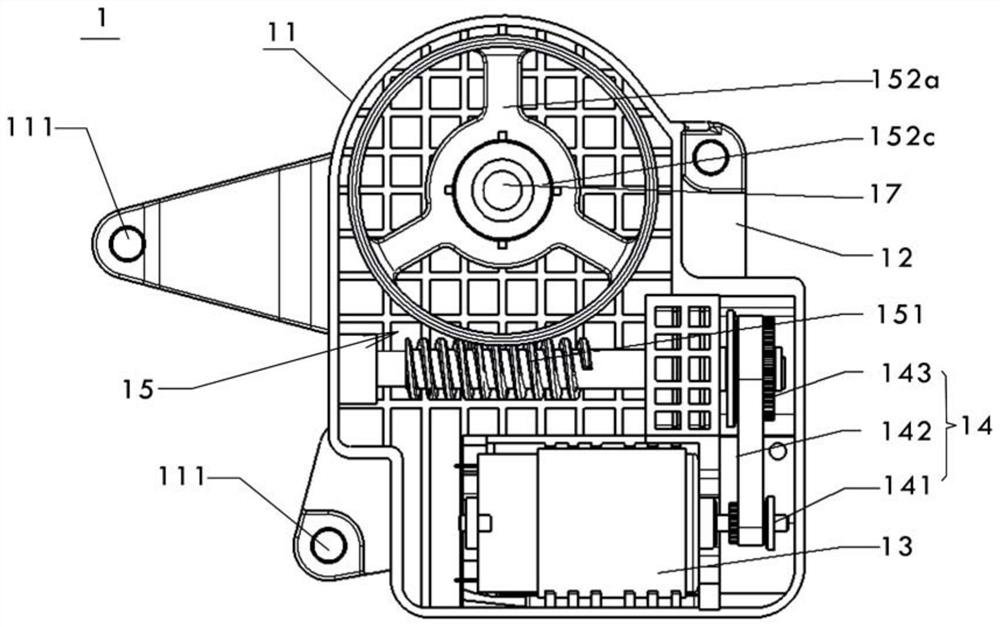 Drive-by-wire gear shifting actuator actuator, gearbox and automobile