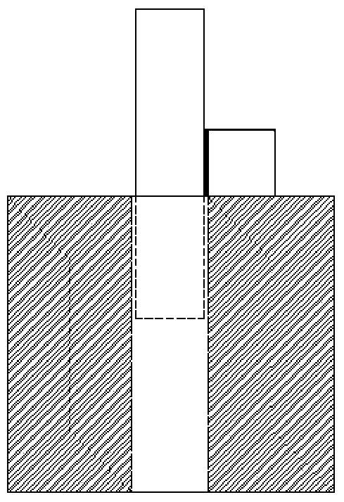 Device and method for testing bonding shearing strength of structural adhesive interface