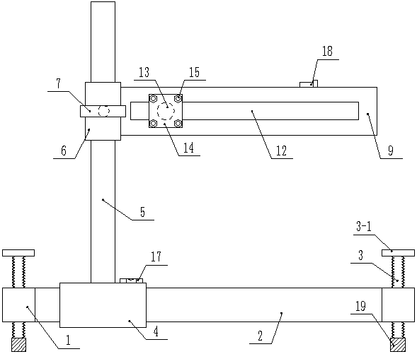 Water-electricity grooving machine auxiliary device