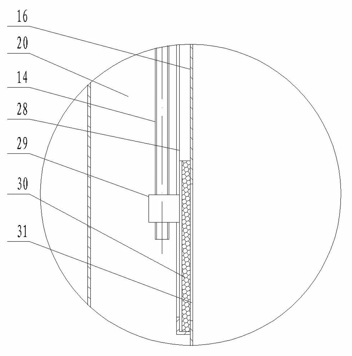 Water purification system and water purification method for inclined tube floating sedimentation tank