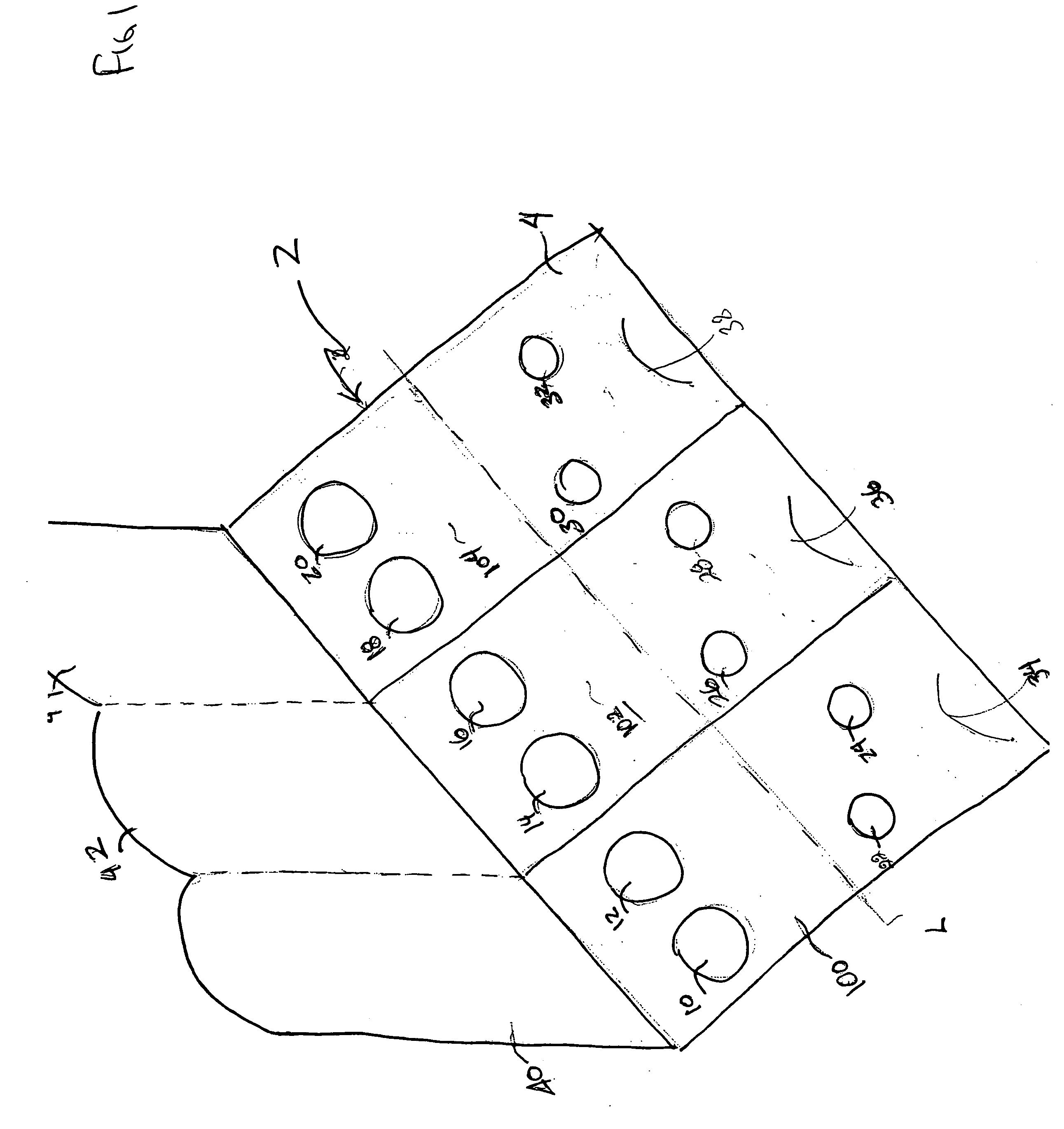 Fecal occult blood testing device and method