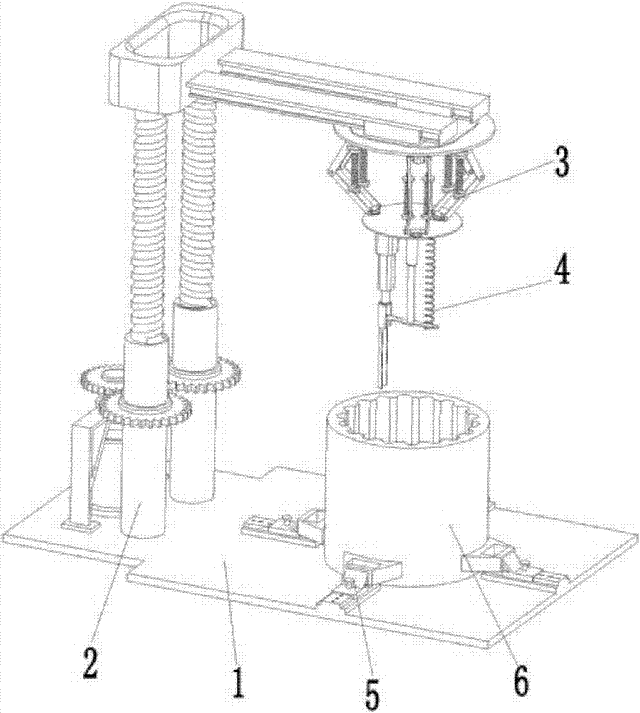 Industrial robot and working method thereof