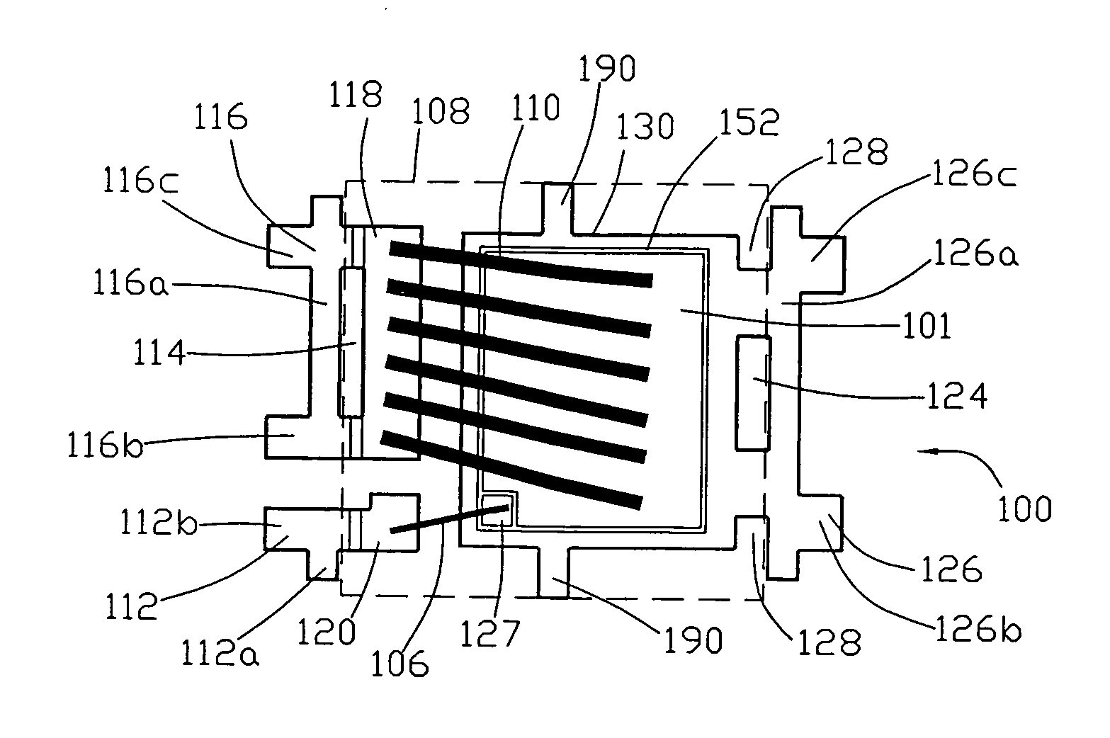 High current semiconductor power device soic package