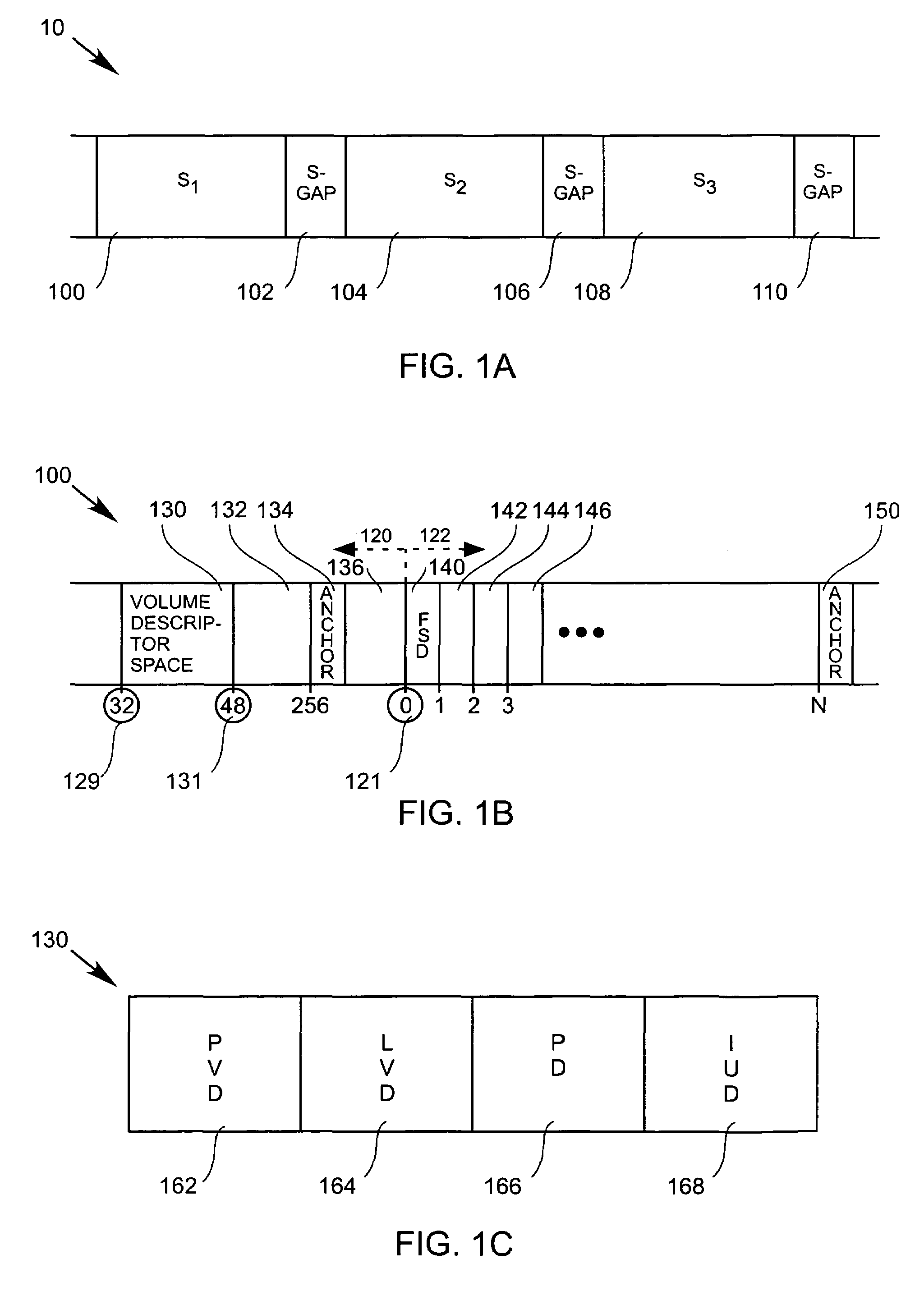 Multi-session optical media and methods for recording