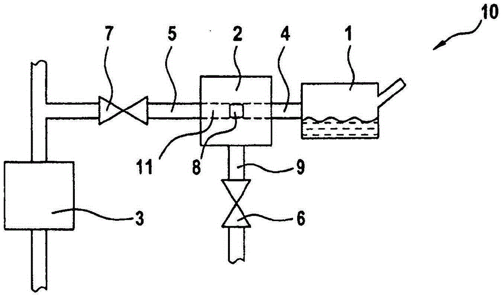 Tank ventilation device, motor vehicle, method for controlling a fuel mixture composition, and control device therefor