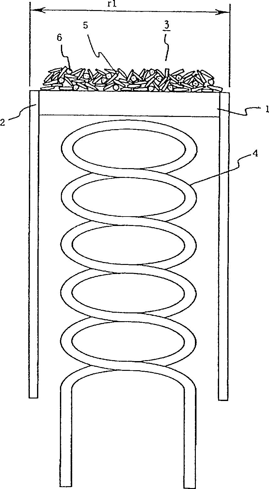 Cathode-ray tube having oxide cathode and method for producing same