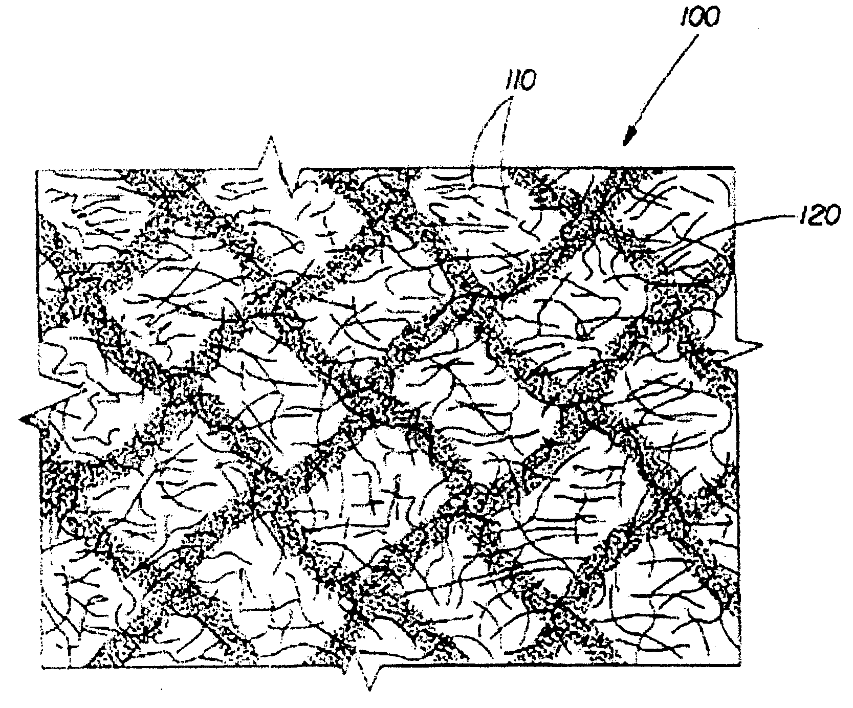 Absorbent article comprising a fibrous structure comprising synthetic fibers and a hydrophilizing agent