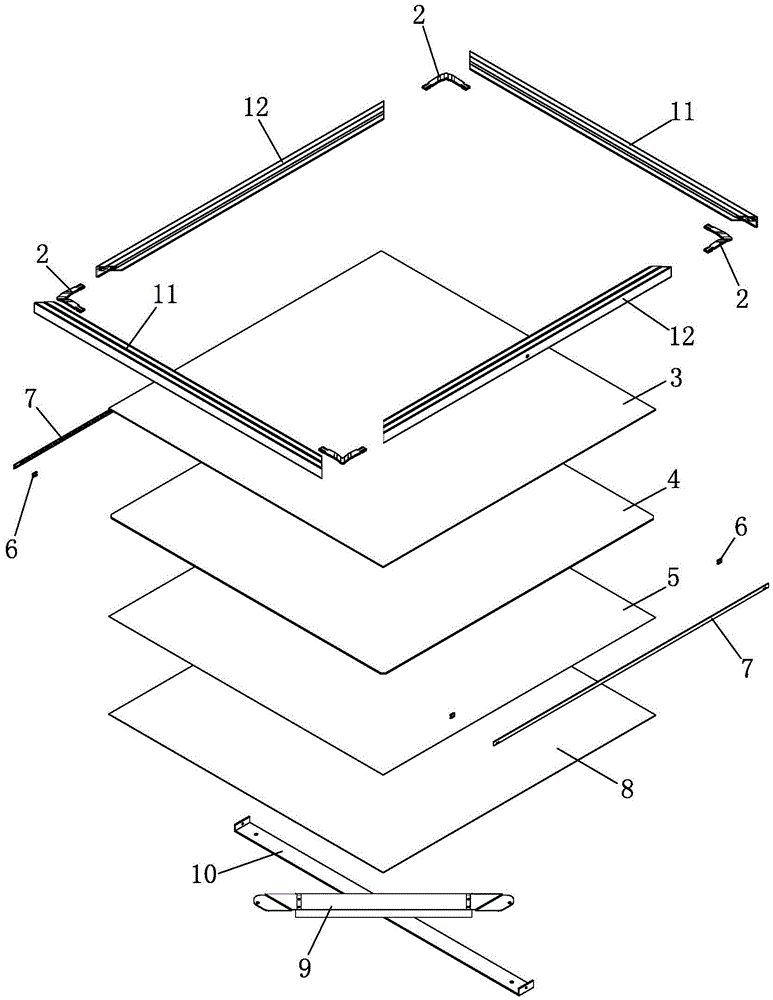 LED panel light and manufacturing method thereof