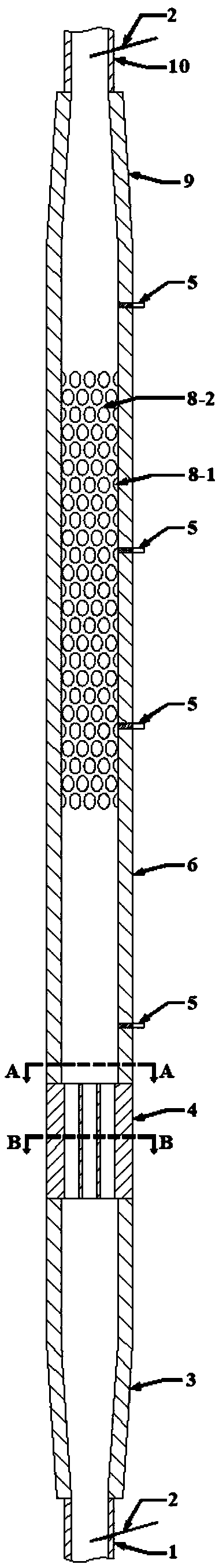 A steam generator inclined tube bundle heat exchange experimental device and method