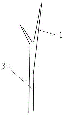 Stem-cut tree clipping method