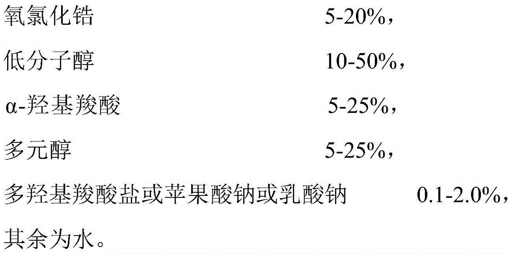 A kind of ground crosslinking acid crosslinking agent and preparation method thereof