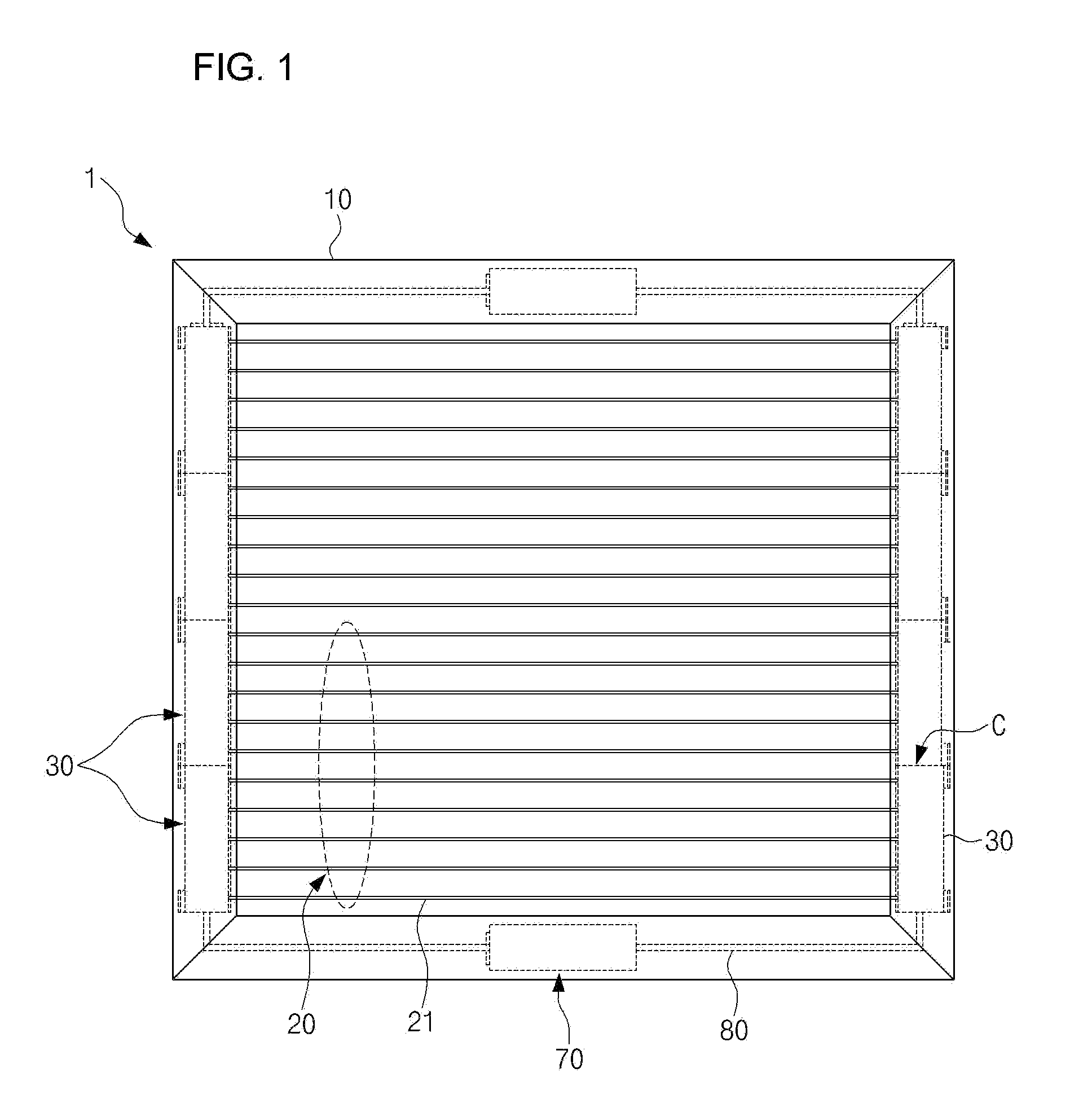 High brightness light panel