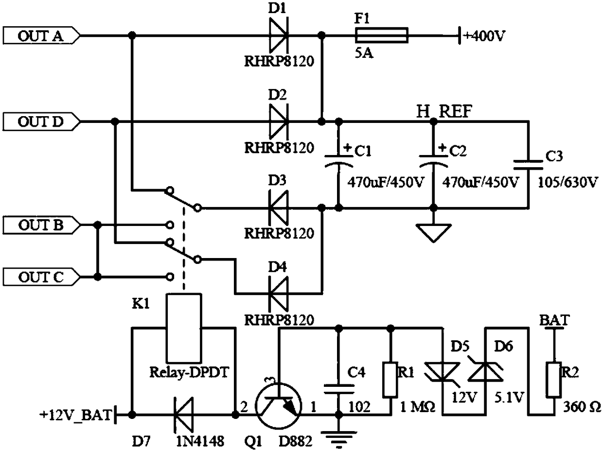 DC constant-voltage output converter