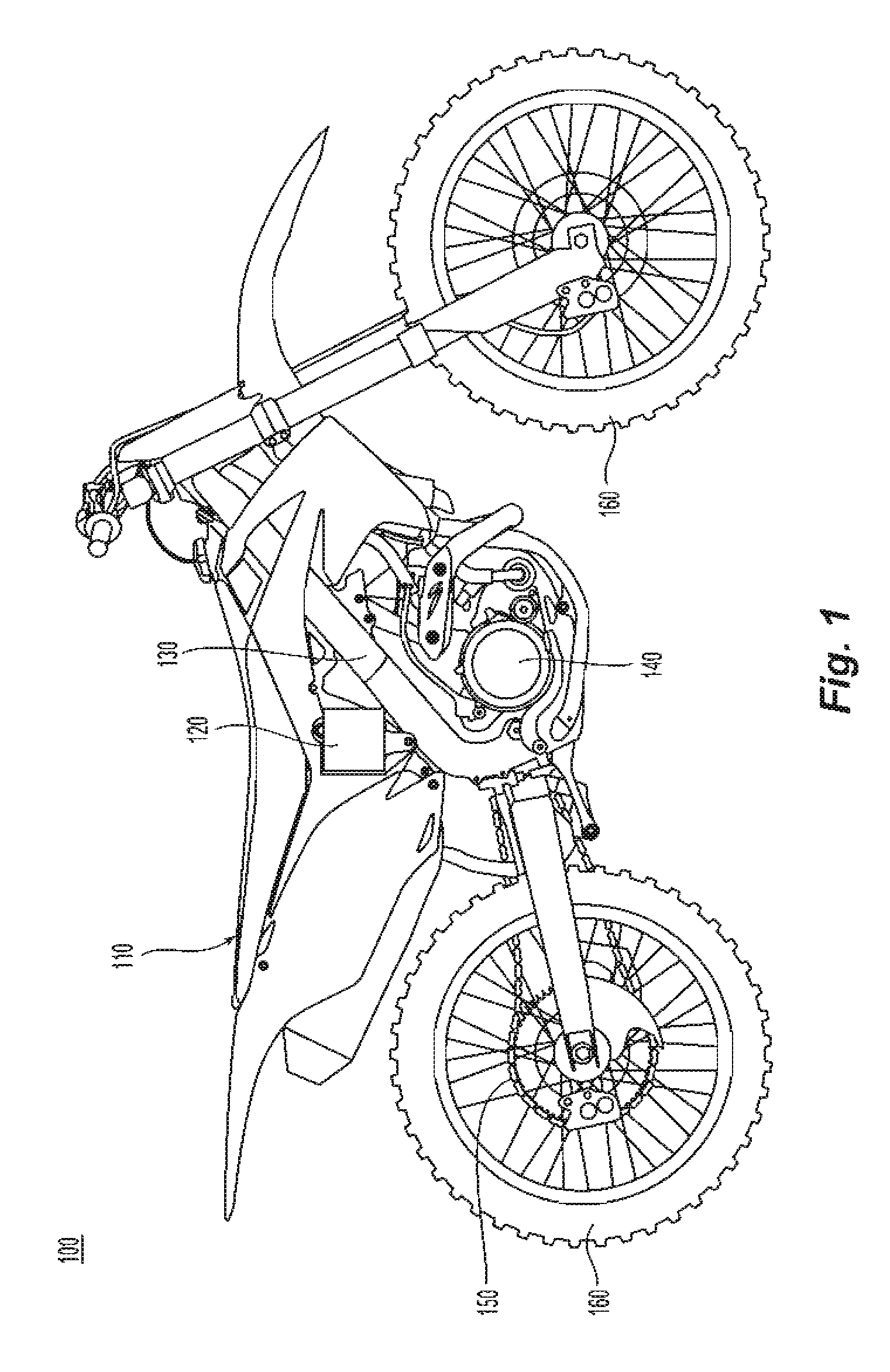 Motorized apparatus and moment imparting device