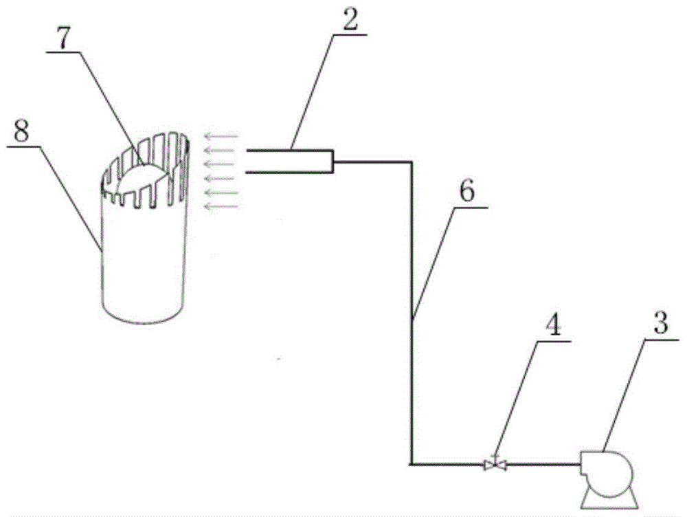 A liquid suspension control device and method