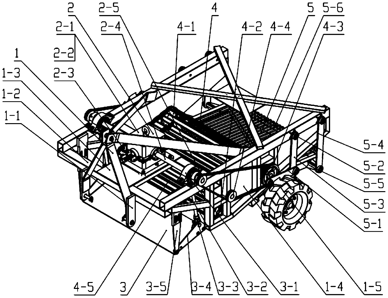 Winter Potato Vibrating Digging Harvester