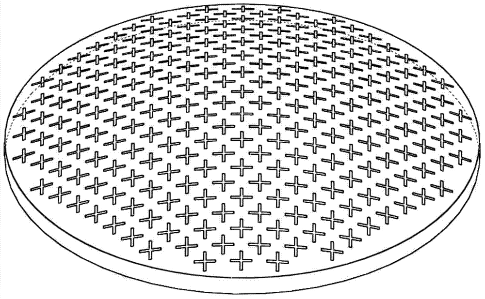 Hyperbolic frequency selection surface spectroscope