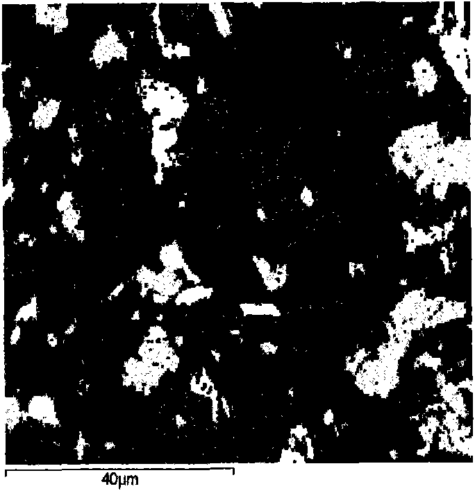 Quantitative measurement method for acicular ferrite of pipeline steel