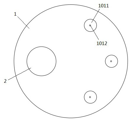 Vacuum valve for aluminum alloy high-pressure die casting based on additive manufacturing technology