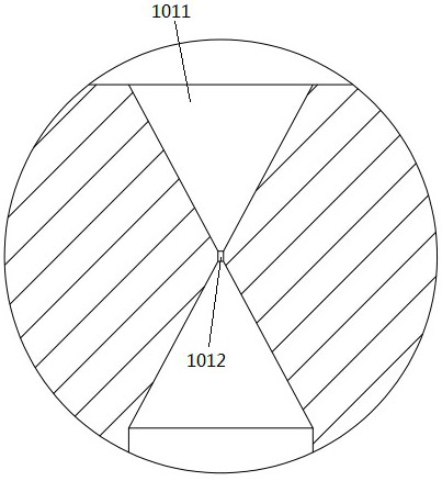 Vacuum valve for aluminum alloy high-pressure die casting based on additive manufacturing technology