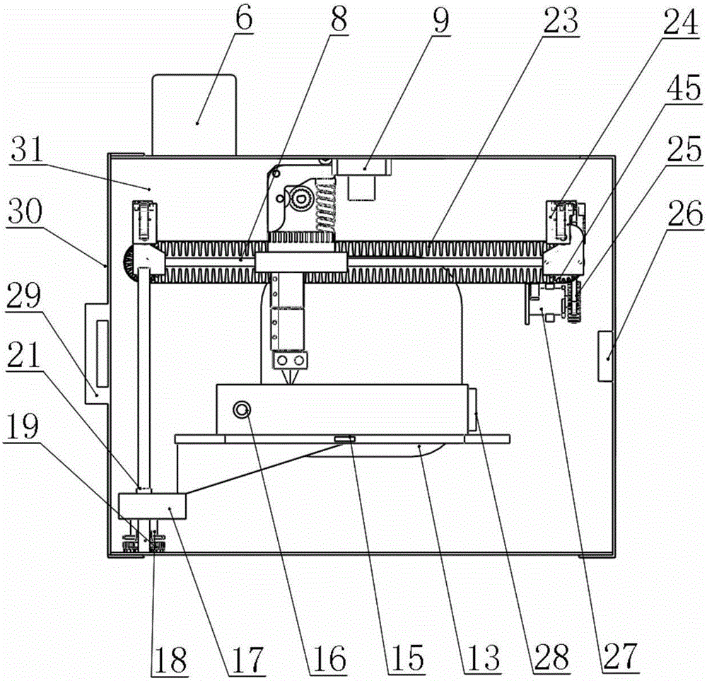 Desktop-level polyether ether ketone high-temperature 3D printing device