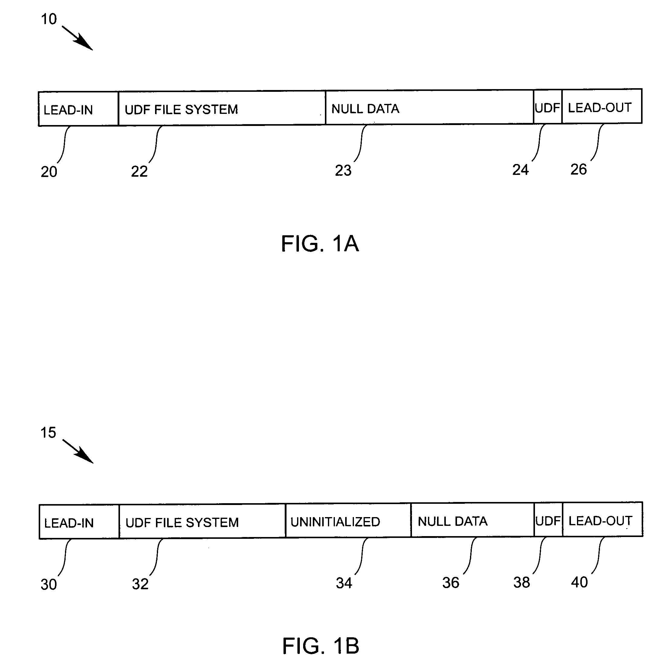 Method and apparatus for formatting and initialization of re-writable optical media using multiple tracks