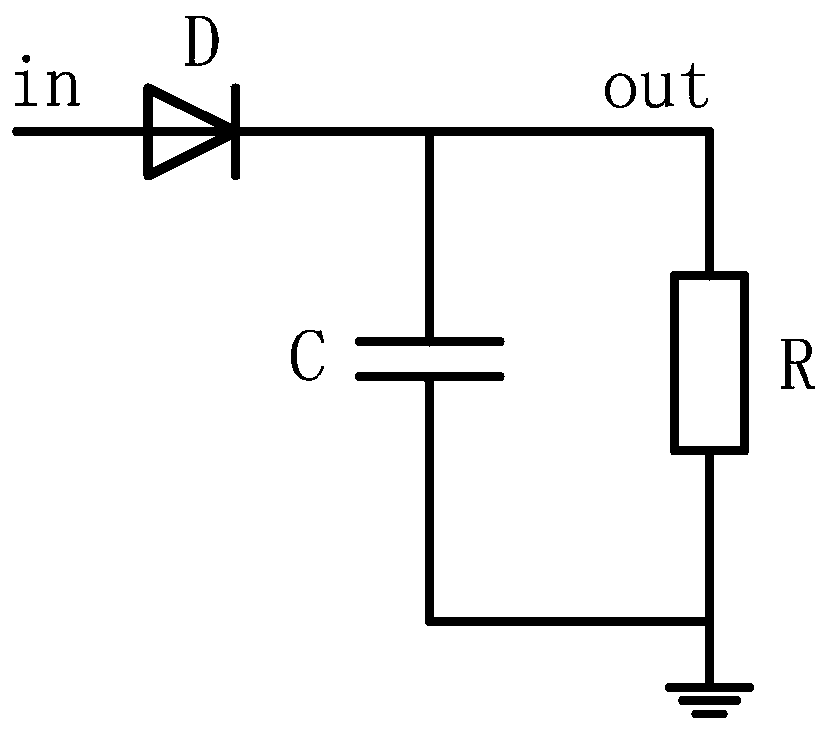 Detection circuit, preamplifier and eddy current sensor