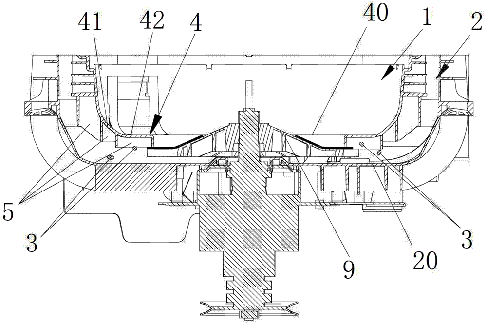 A washing machine inner tub with self-cleaning tub wall function and washing machine