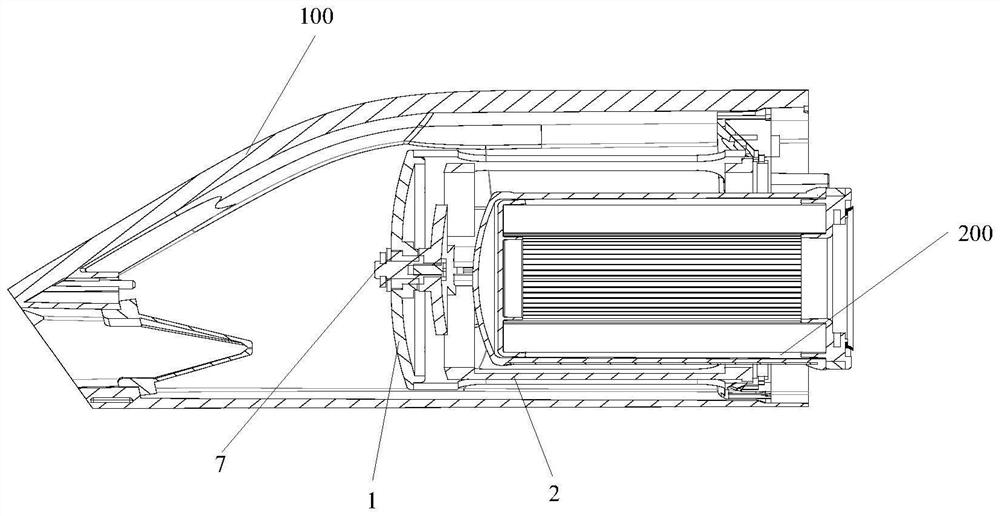 Automatic dust scraping device and dust collector